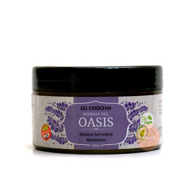 Hierbas el Oasis Gel Criógeno Hiedra Terrestre Modelador - 250gr