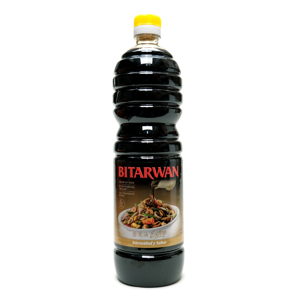 Bitarwan Salsa de Soja Extra Intensidad y Sabor - 1L