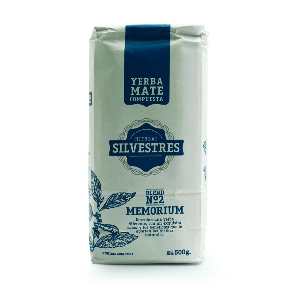 Hierbas Silvestres Yerba Mate Compuesta Blend 2° Memorium - 500gr