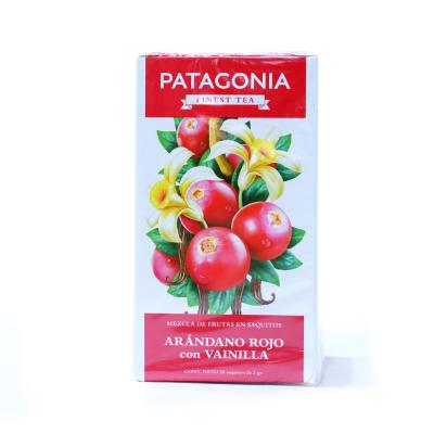 Patagonia Té de Arándanos Rojos con Vainilla - 40gr