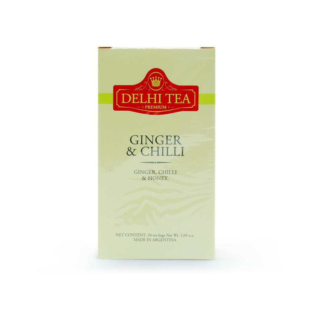 Delhi Tea Premium Ginger & Chilli - 30 gr