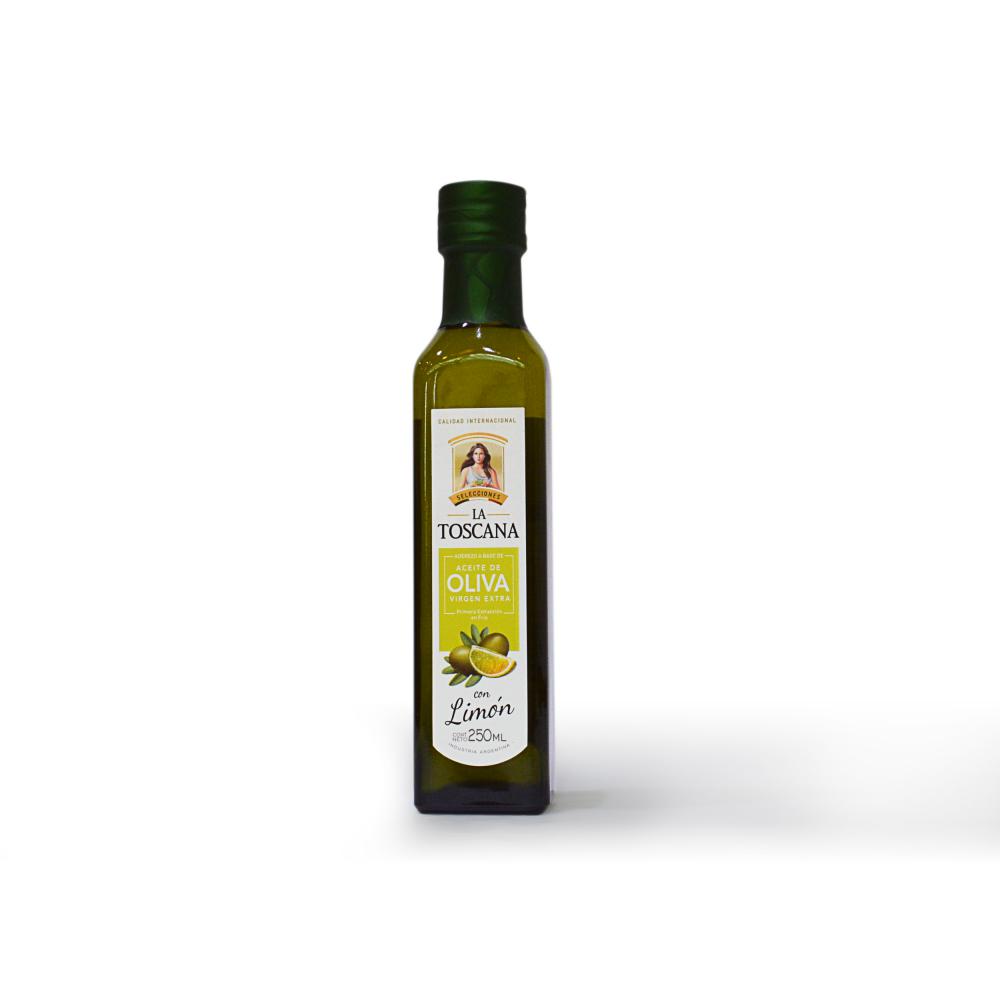 La Toscana Aceite de Oliva Extra Virgen con Limón 250ml