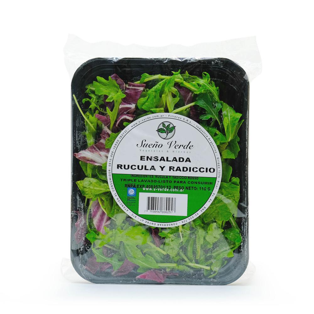 Sueño Verde Ensalada Rucula y Radiccio - 110gr