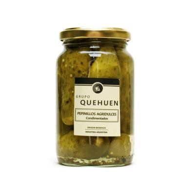 Quehuen Pepinos Agridulces Condimentados - 330gr