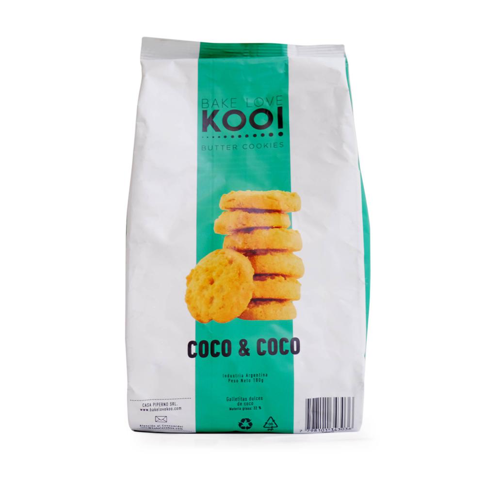 Kooi Bake Love Butter Cookies Coco & Coco - 180gr