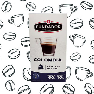 Fundador Capsulas de Café Colombia - 10u