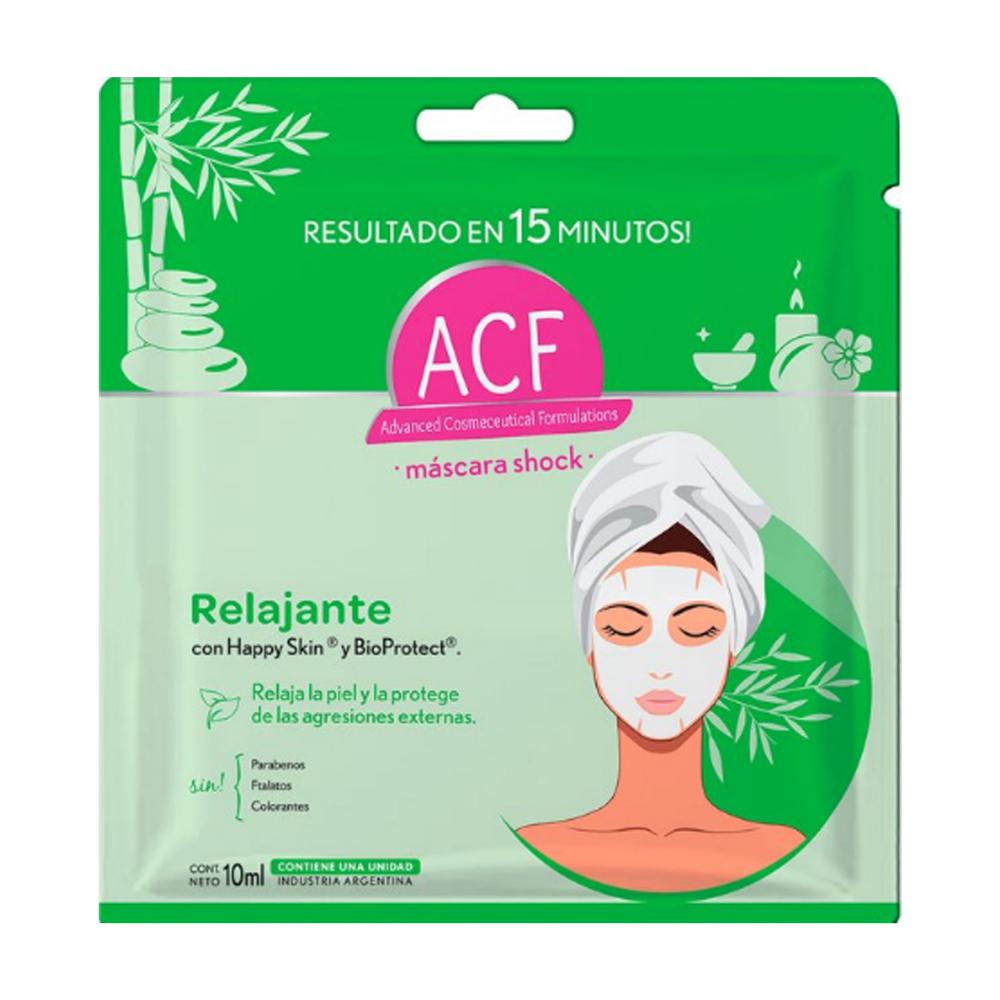 ACF Máscara Shock Relajante - 10ml