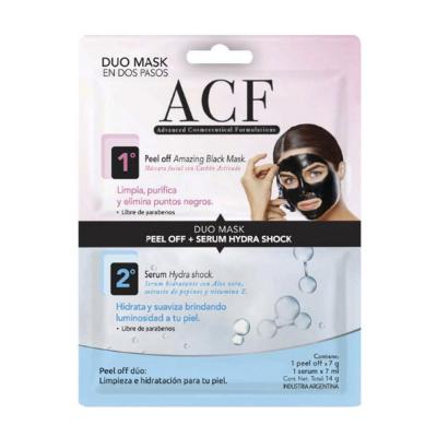 ACF Duo Mask Peel Off + Serum Hydra Shock