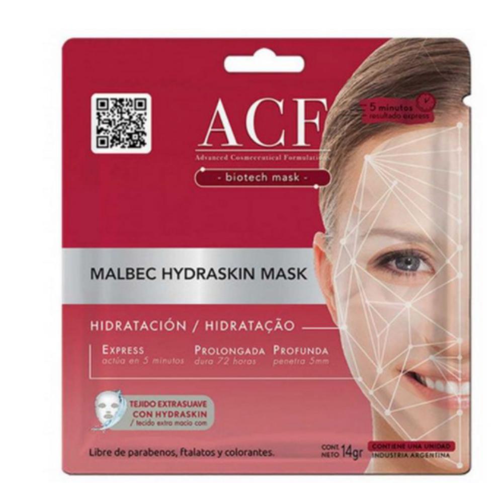 ACF Mascarilla Facial Malbec Hydraskin Mask