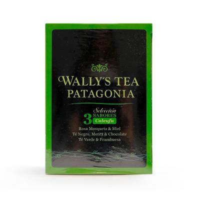 Wally's Tea Patagonia seleccion de 3 Sabores - 30gr