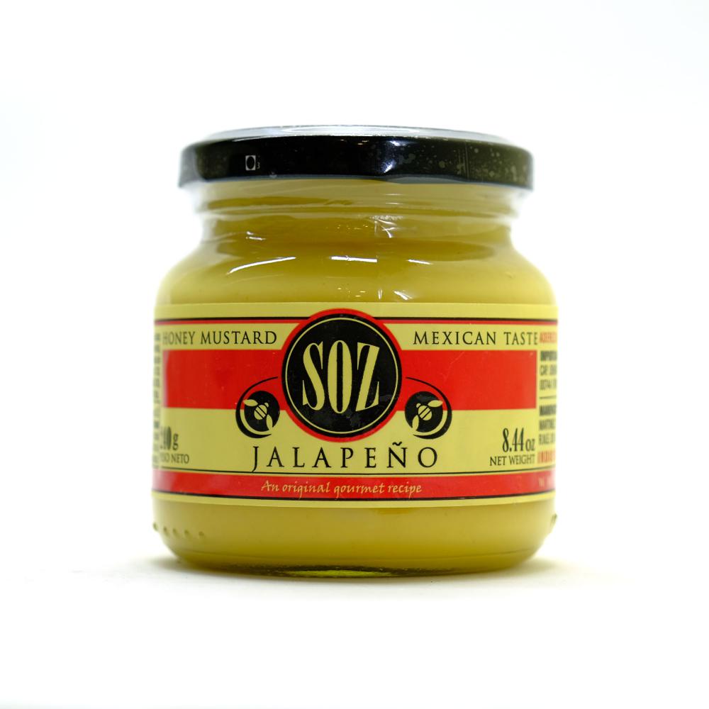 Soz Mustard Jalapeño - 240gr