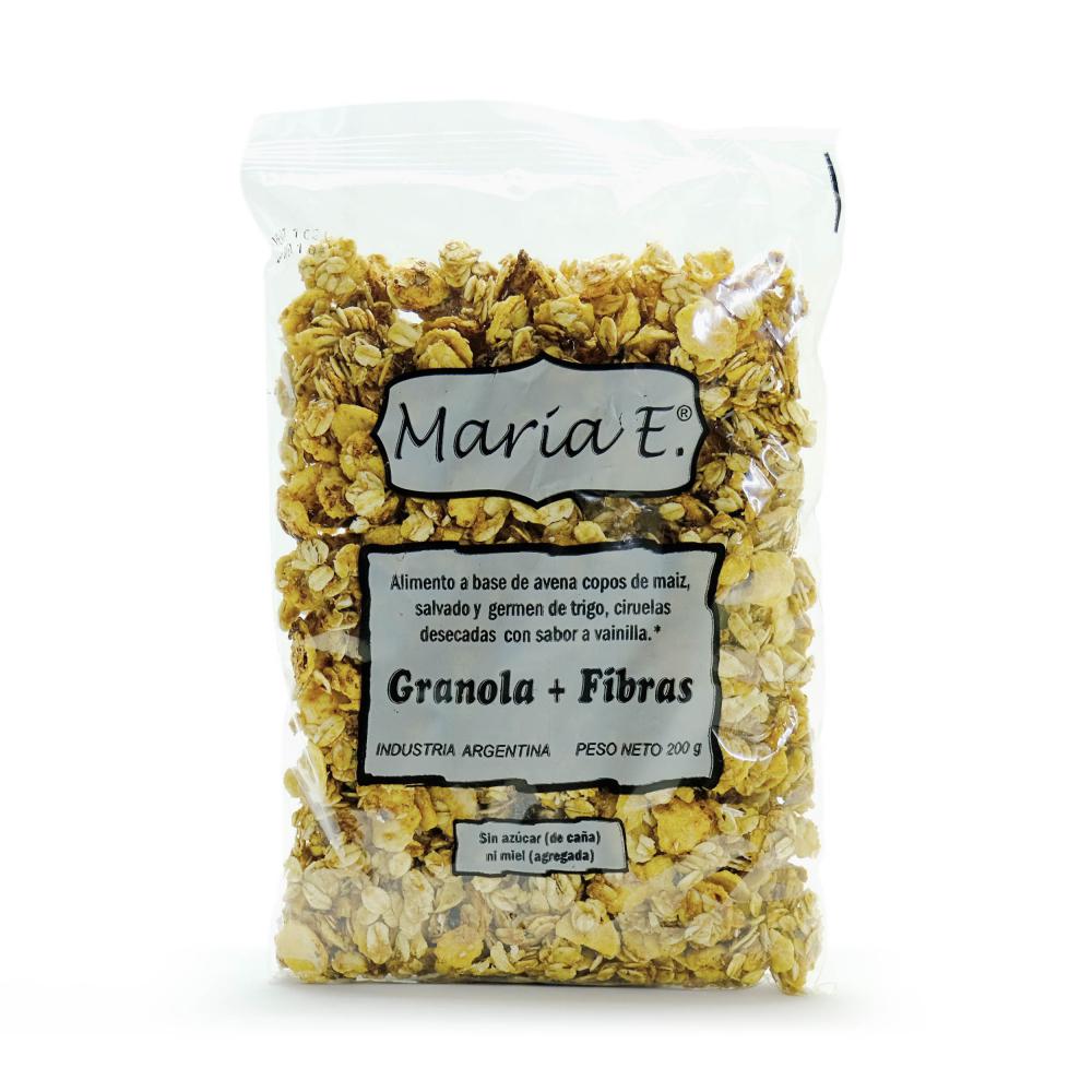 María E. Granola más Fibra - 200 gr