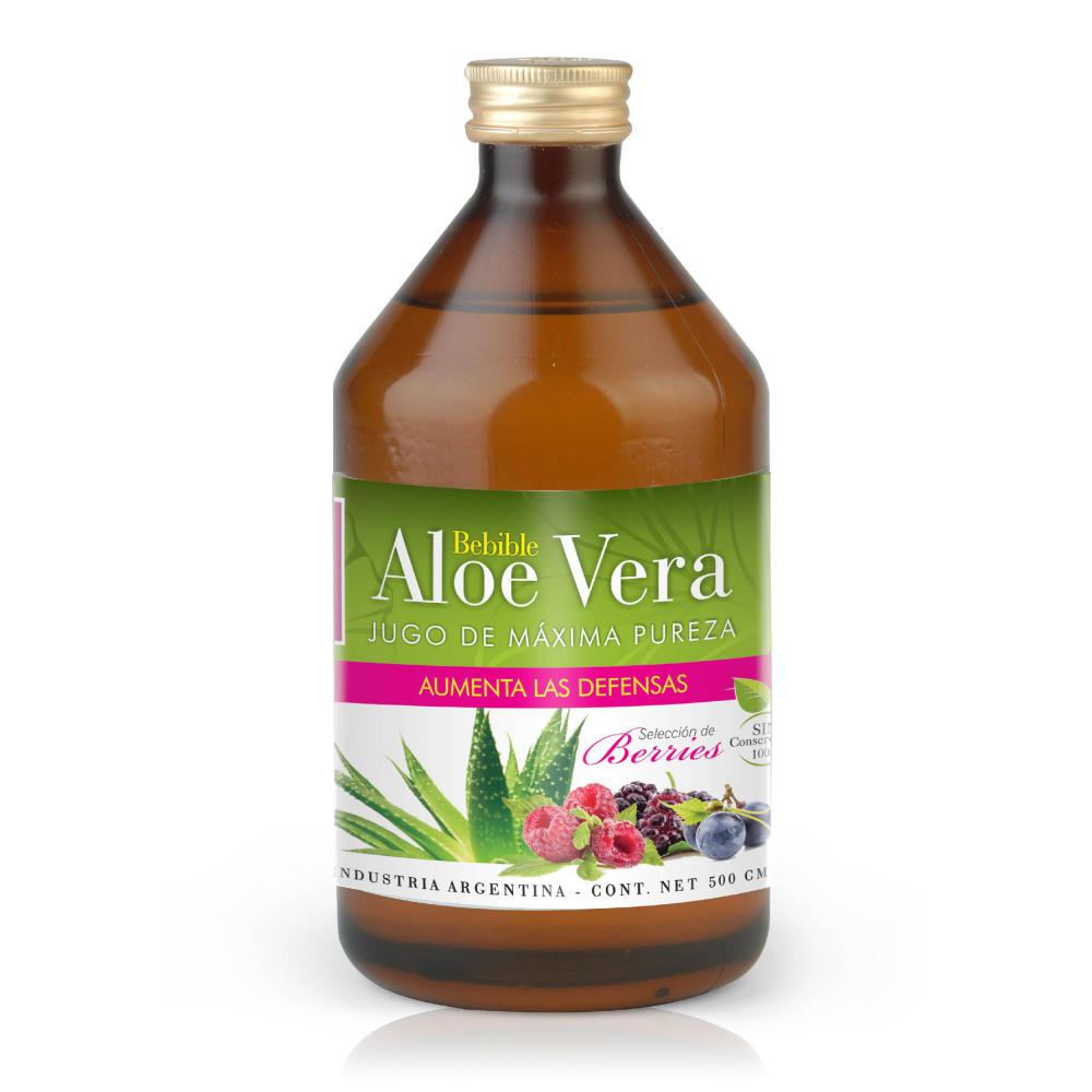 Natier Aloe Vera Jugo + Berries - 500 ml