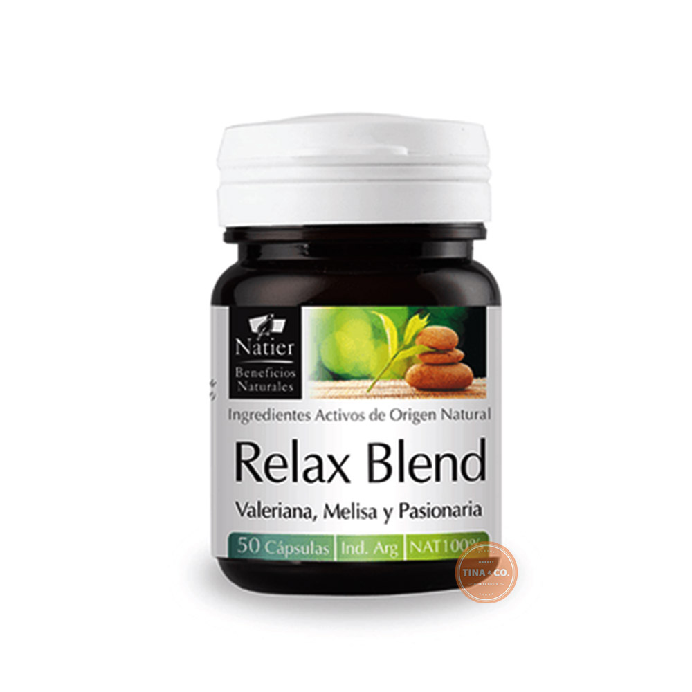 Natier Relax Blend - 50 Cápsulas 