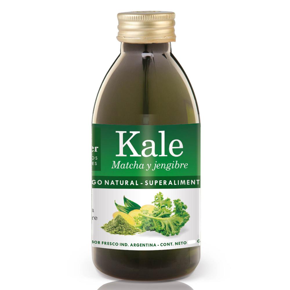 Natier Kale + Matcha y Jengibre - 500 ml