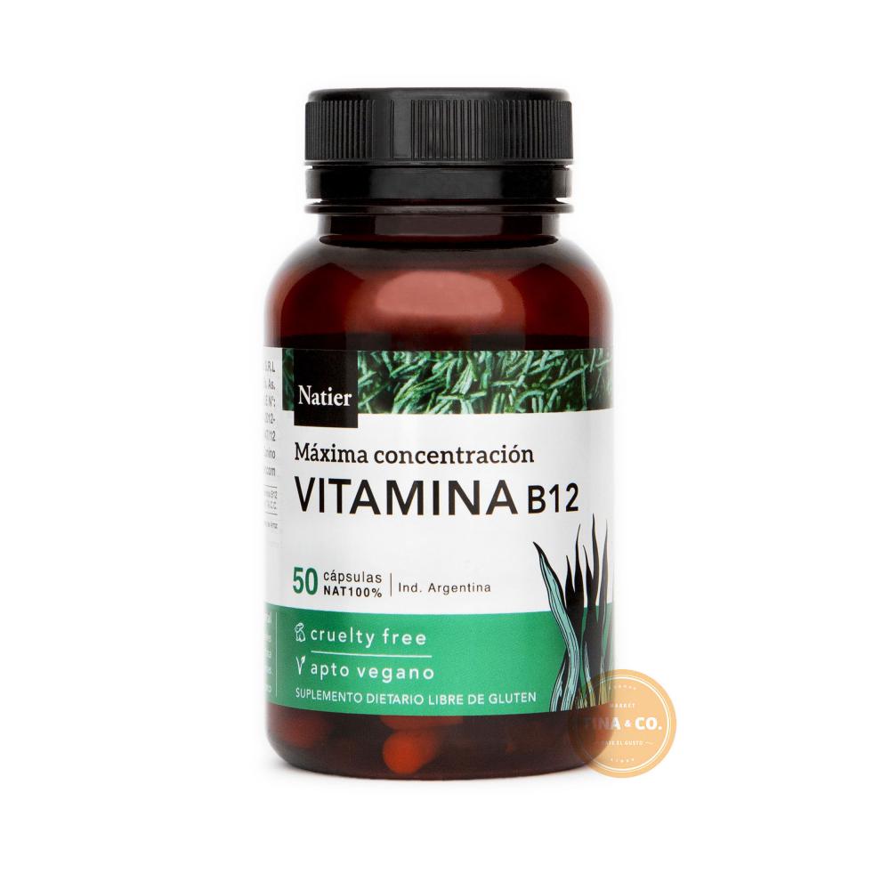 Natier Vitamina B12 - 50 Caps
