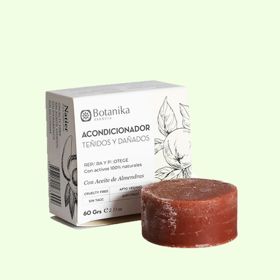 Botanika Acondicionador Solido Teñidos y Dañados - 60gr