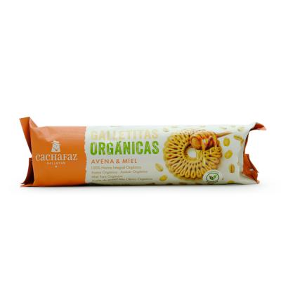 Cachafaz Galletas Orgánicas de Avena y Miel - 170gr