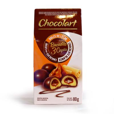 Chocolart Bocaditos 3 capas - 80gr