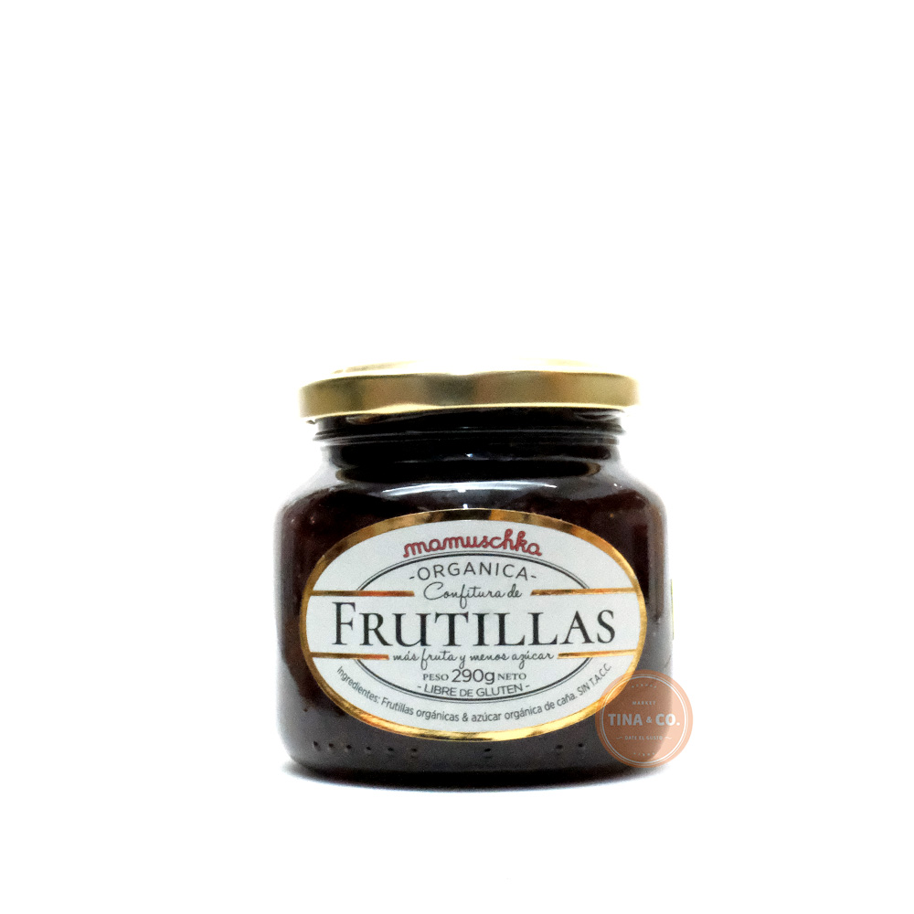 Mamuschka Confitura de Frutillas Orgánica - 290gr