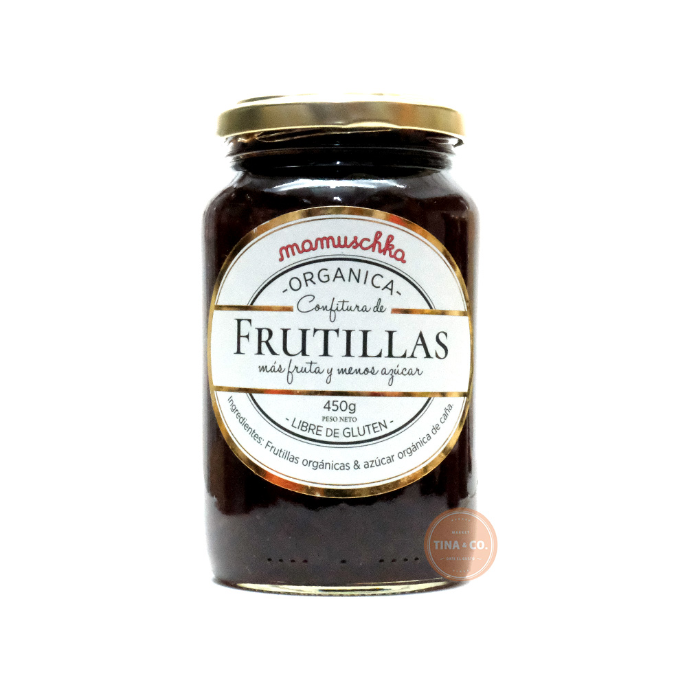 Mamuschka Confitura de Frutilla Orgánica - 450gr