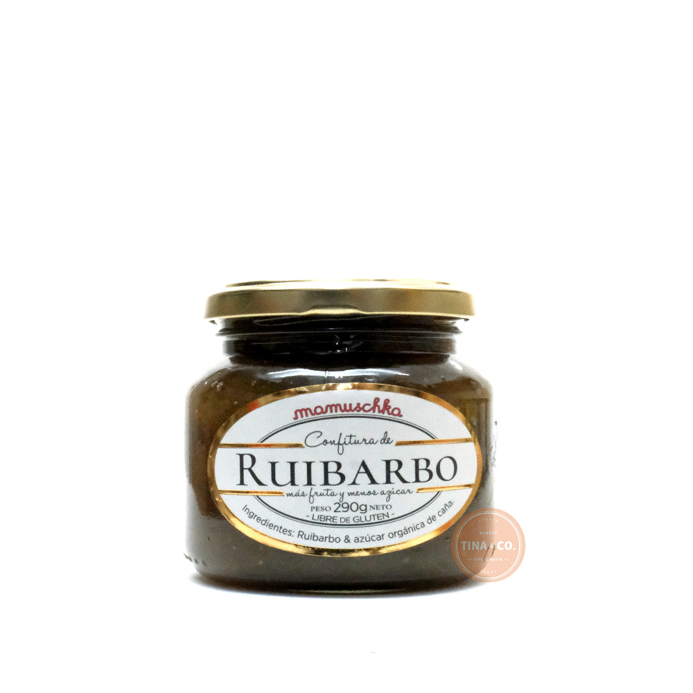 Mamuschka Confitura de Ruibarbo - 290gr