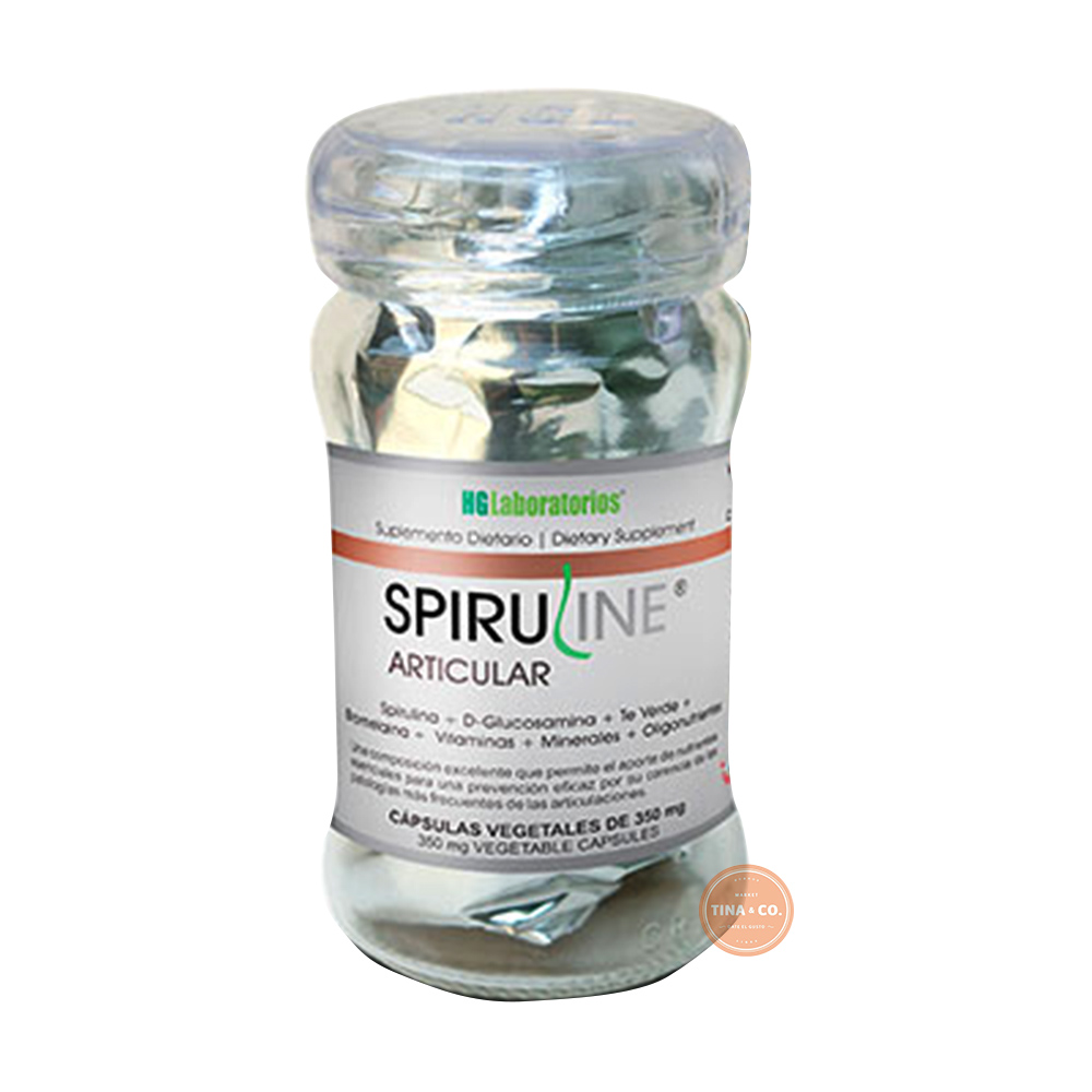 Hg Laboratorios Spiruline Articular - 100 Cápsulas 