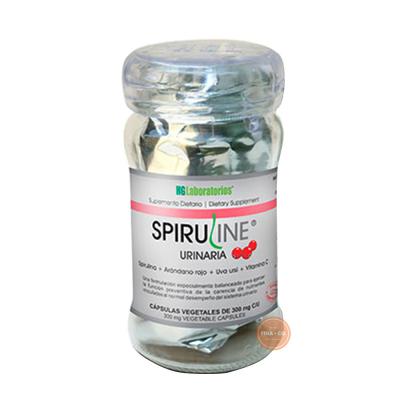 Hg Laboratorios Spirulina + Arándano Rojo + Uva Ursi + Vitamina C - 100 Cáps