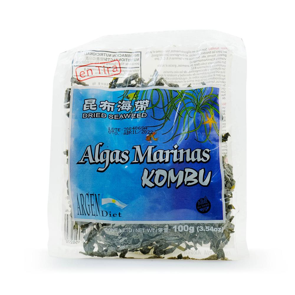 Argendiet Algas Marina Kombu en Tira - 100gr