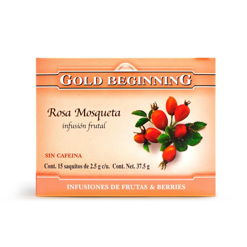 Gold Beginnigin Té sabor a Rosa Mosqueta - 15U