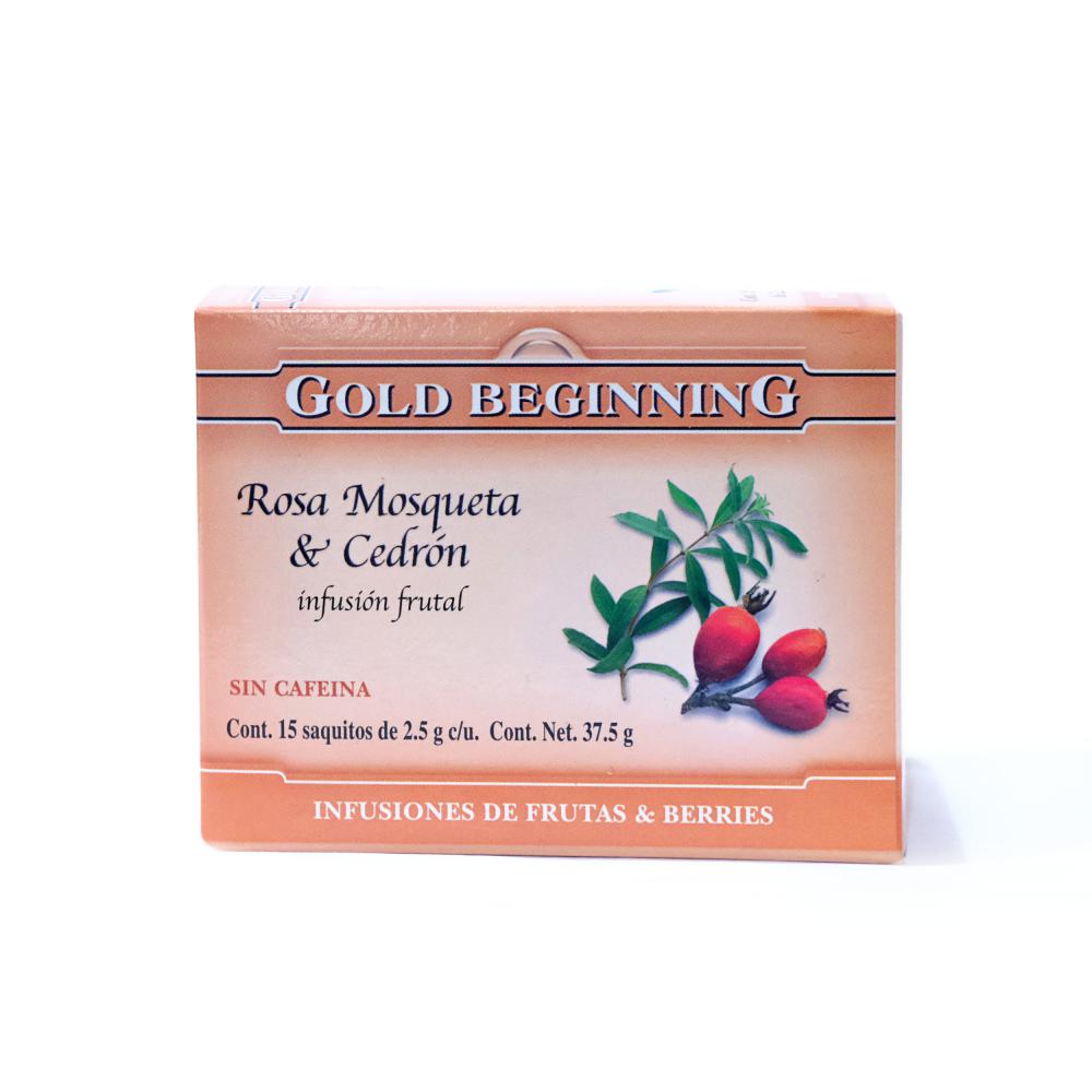 Gold Beginning Té de Rosa Mosqueta y Cedrón - 37.5gt