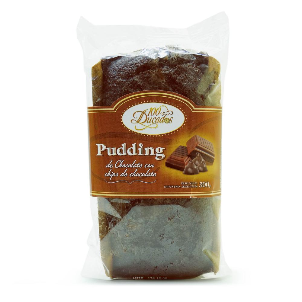 100 Ducados Pudding de Chocolate con Chips de Chocolate - 300gr