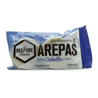 Beepure Arepas Sabor a Cebolla - 4u