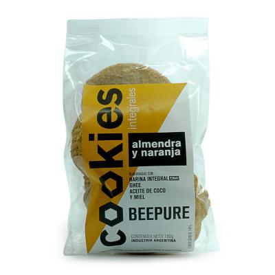 Beepure Cookies Almendras y Naranja - 180gr