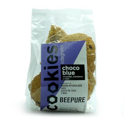 Beepure Cookies Integrales Choco Blue - 180gr