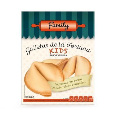 Family Galletas de la Fortuna Vainilla Kids - 70gr