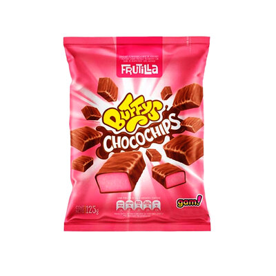 Buffys Chocochips Frutilla - 125gr