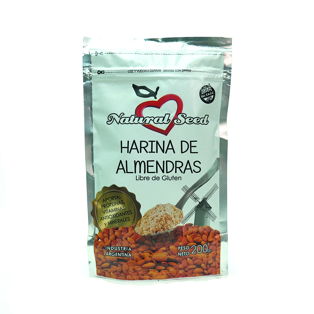 Natural Seed Harina de Almendras - 200gr
