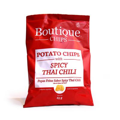 Boutique Potato Chips with Spicy Thai Chili - 65gr