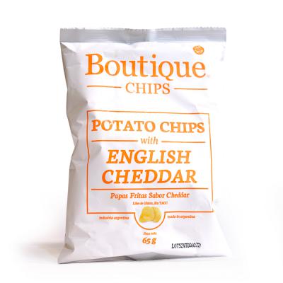 Boutique Potato Chips With English Cheedar - 65gr