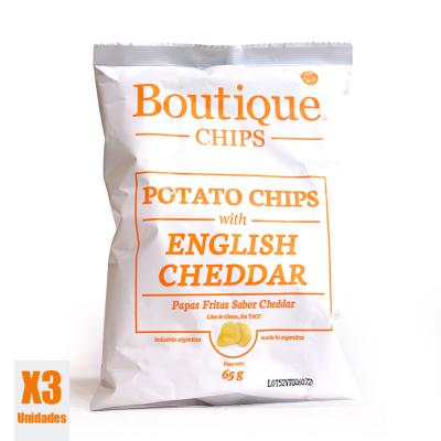 Boutique Potato Chips With English Cheedar - 3U