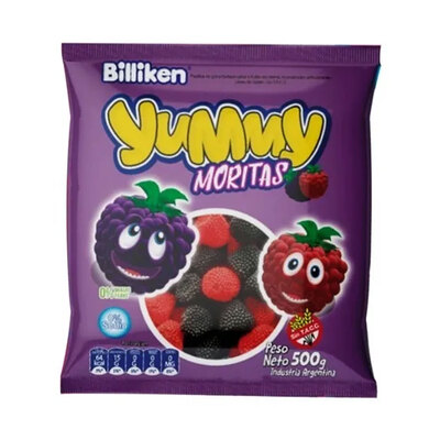 Billiken Yummy Moritas - 500gr