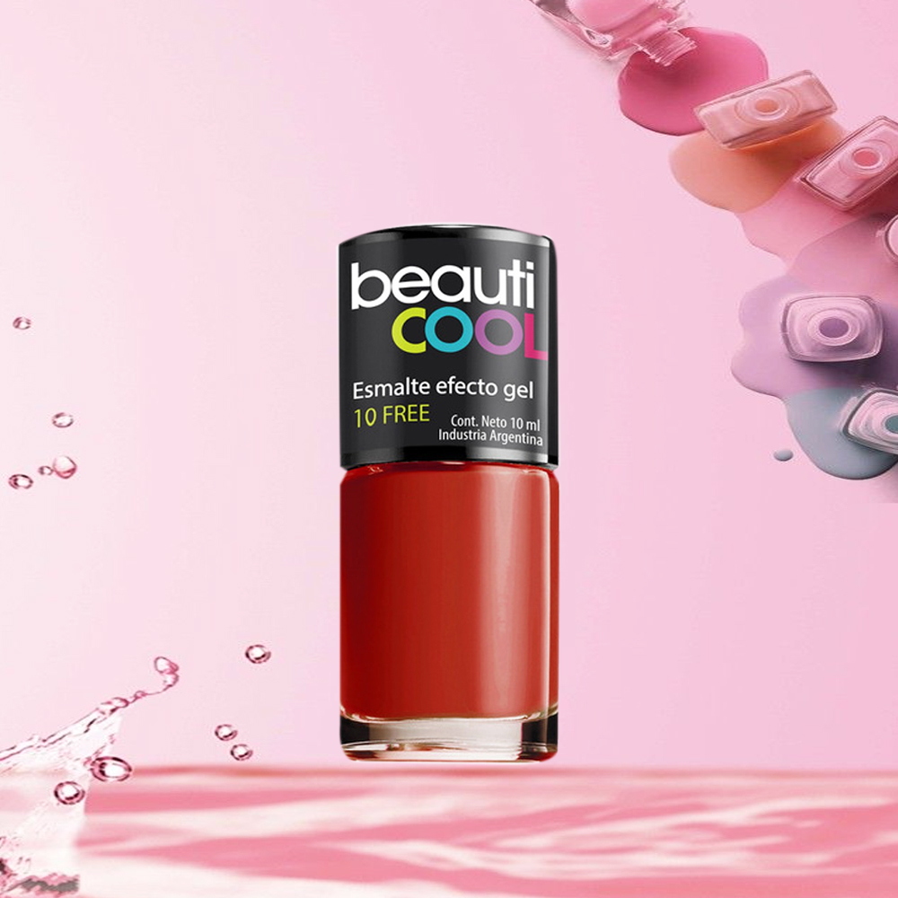 BeautiCool Esmalte Efecto Gel Fuego - 10ml