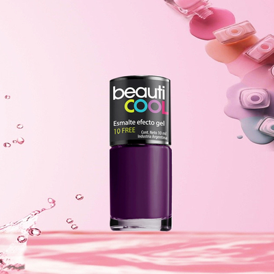 BeautiCool Esmalte Efecto Gel Uva - 10ml