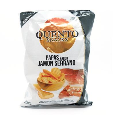 Quento Snacks Papas Sabor Jamón Serrano - 90gr