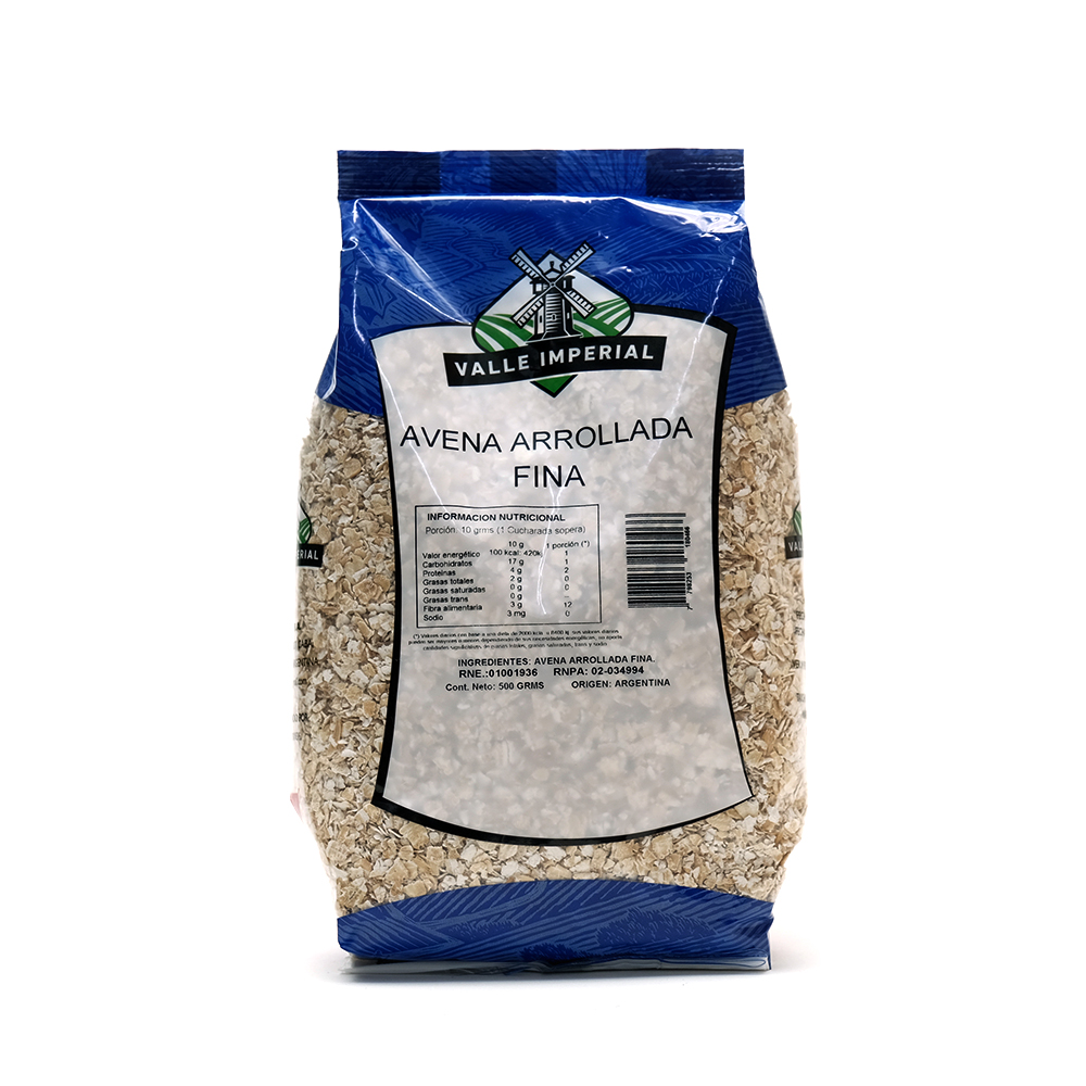 Valle Imperial Avena Arrollada Fina - 500gr