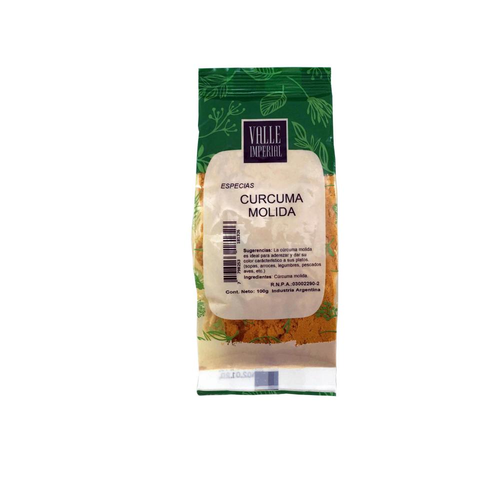 Valle Imperial Curcuma Molida - 100gr