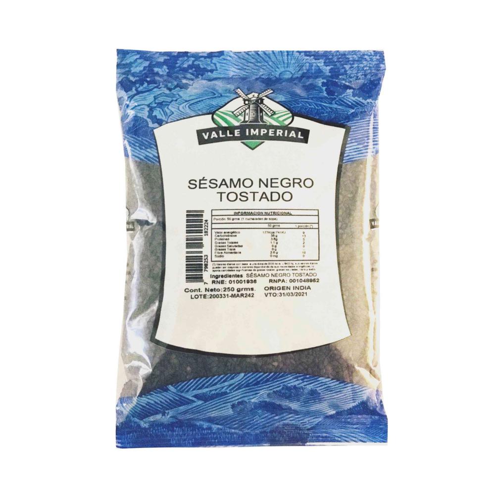 Valle Imperial Sésamo Negro Tostado - 250gr