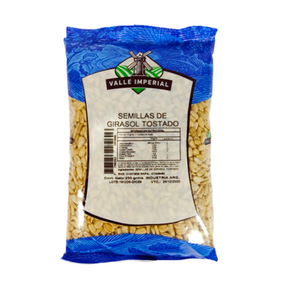 Valle Imperial Semillas de Girasol Tostado - 250gr