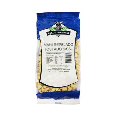 Valle Imperial Maní Repelado Tostado sin Sal - 500gr